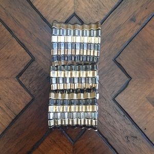 Gold and silver bracelet